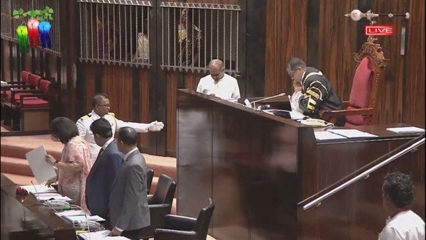 சமந்த ரணசிங்க பாராளுமன்ற உறுப்பினராக பதவிப் பிரமாணம்