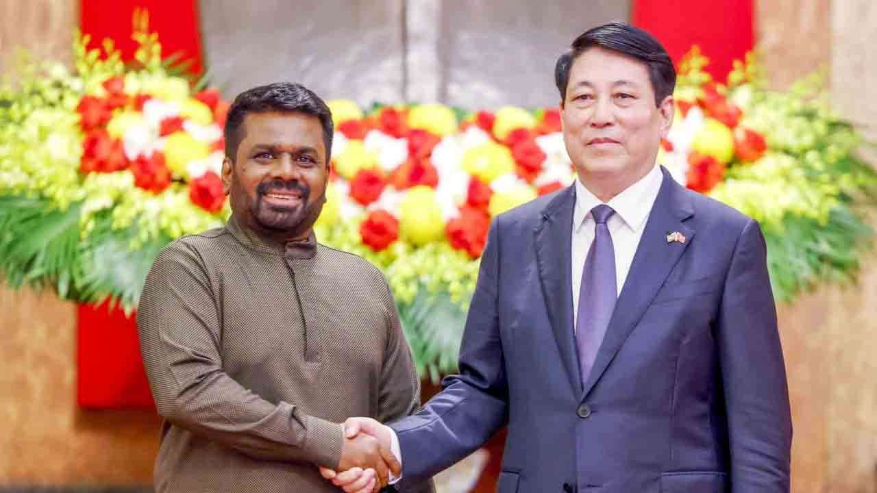 ஜனாதிபதி வியட்நாம் ஜனாதிபதியை சந்தித்தார்